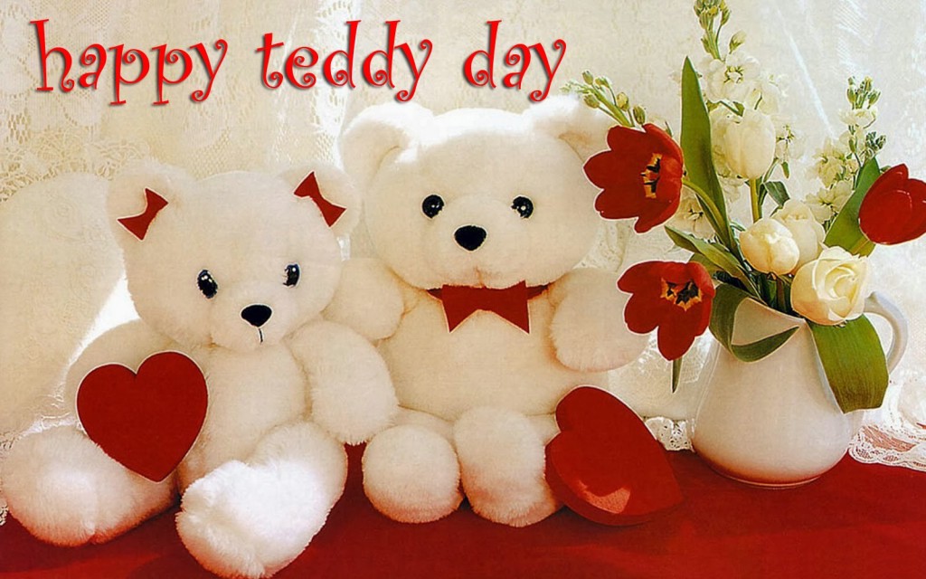 happy teddy bear day hd wallpapers 
