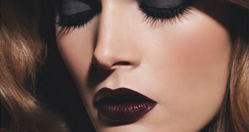 dark red brown lipstick 