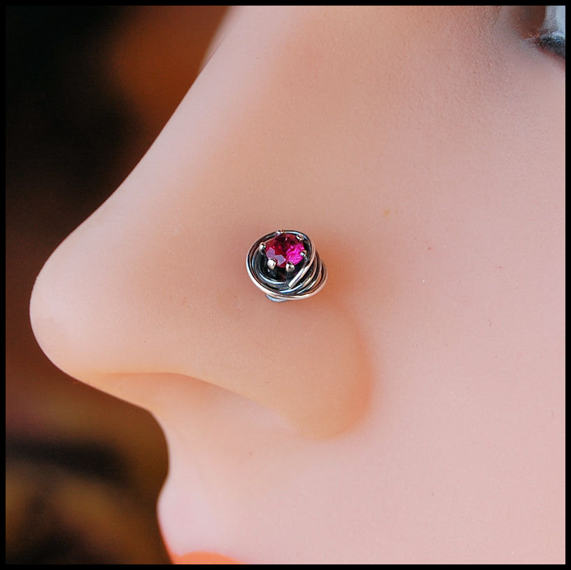 cute nose ring pattern 
