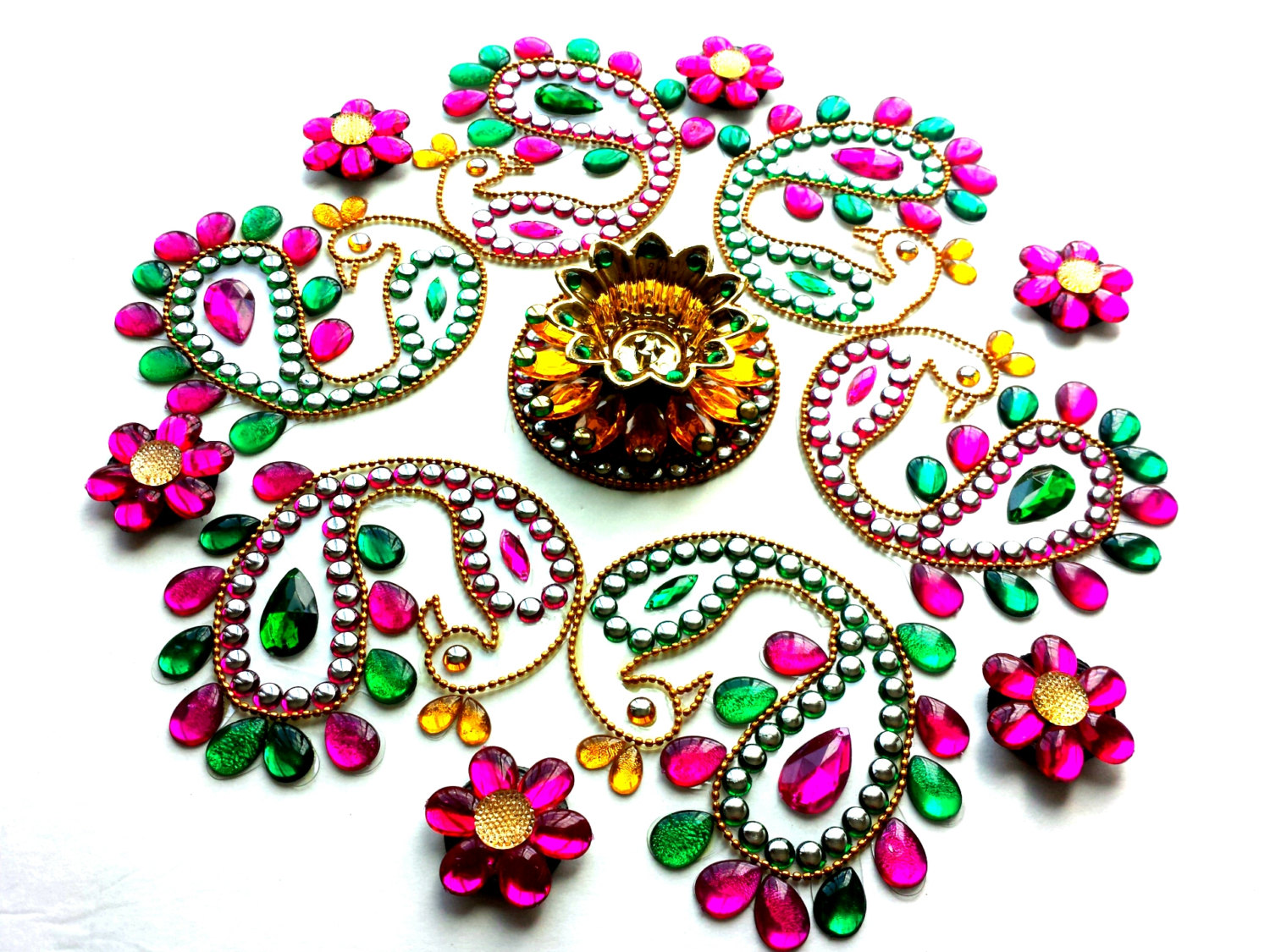 beautiful motif rangoli designs 