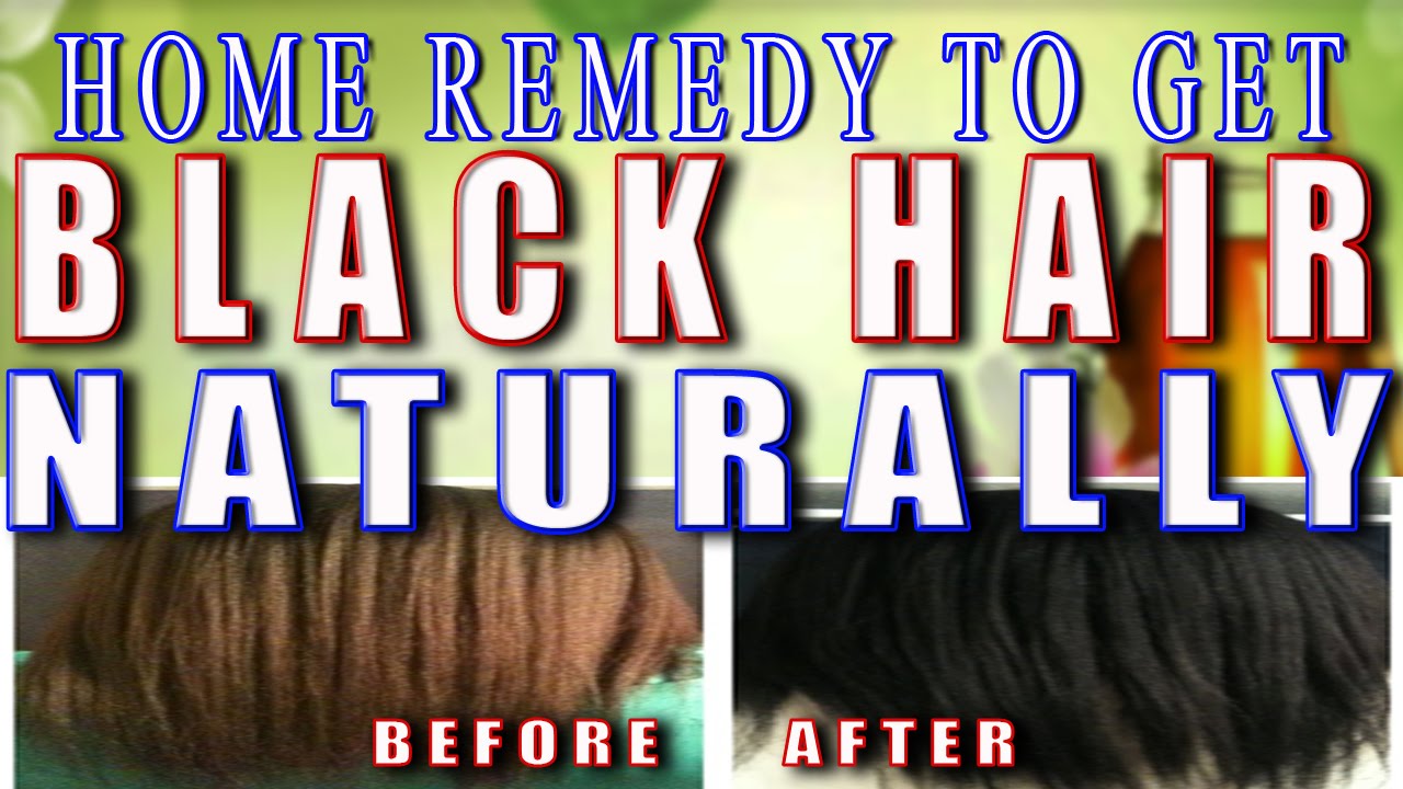 tips to get black hair