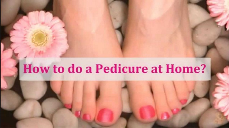 how to do pedicure at home