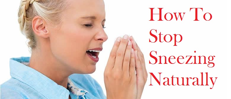 how to prevent sneezing naturally at home