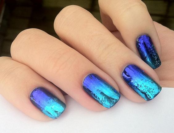 sea look nail art 