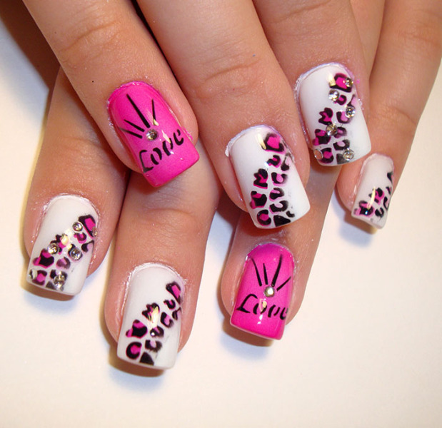valentines day special nail art 