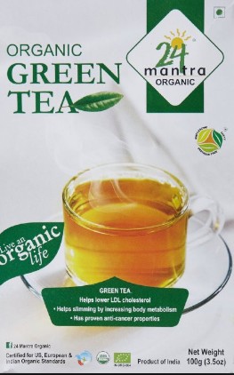 24 Mantra Organic Green tea