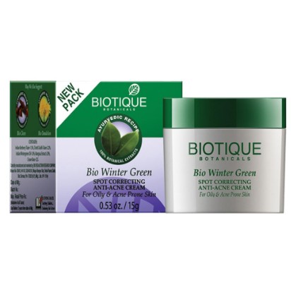 Biotique Bio Winter Green Spot Correcting Anti- Acne Cream