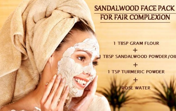 sandalwood powderTo Get Fair Skin