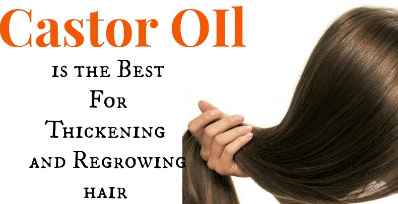 Castor Oil For Thicken Hairs