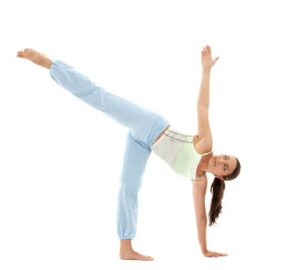 Half Moon Pose For Weight Loss