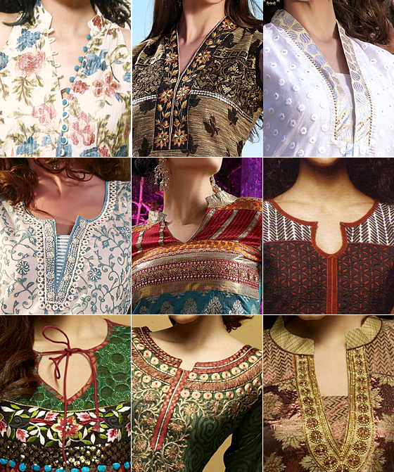churidar neck designs patterns book