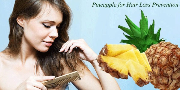 pineapple to prevent hair fall 