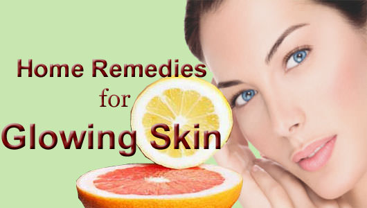 home remedies for glowing skin