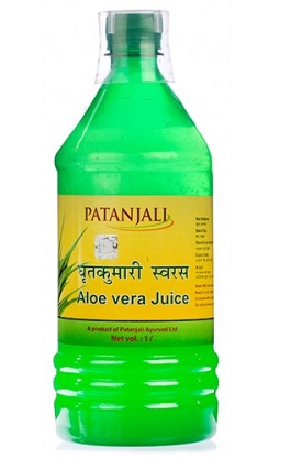 patanjali aloe vera juice for skin problems 