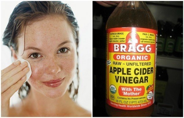 apple cider vinegar for skin problem 