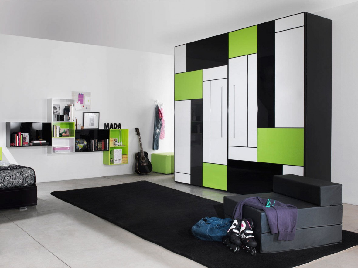 beautiful colored wardrobes designs for bedrooms
