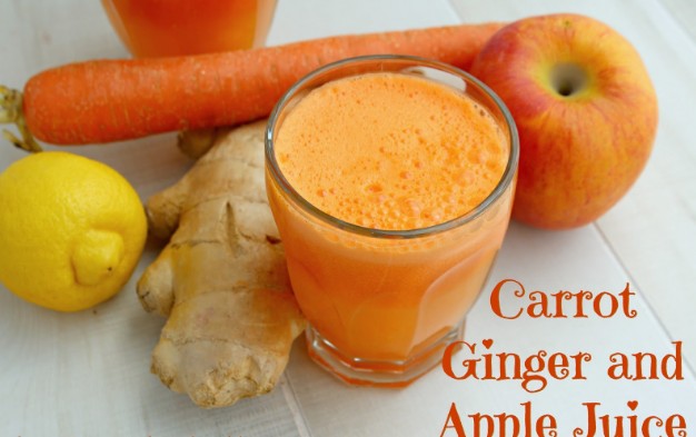 carrot apple ginger juice recipe