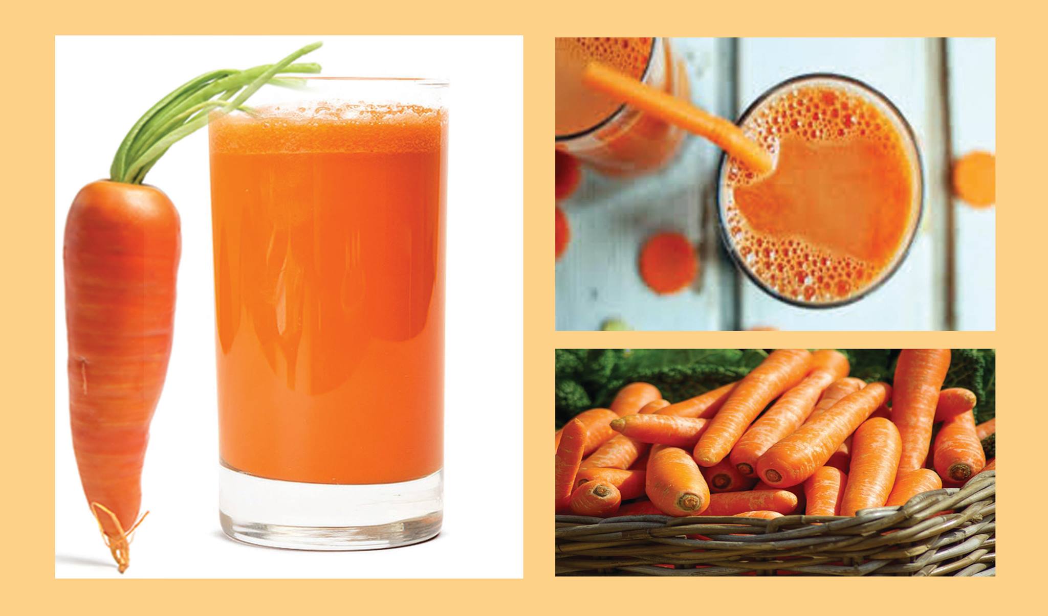 carrot juice for clear skin 