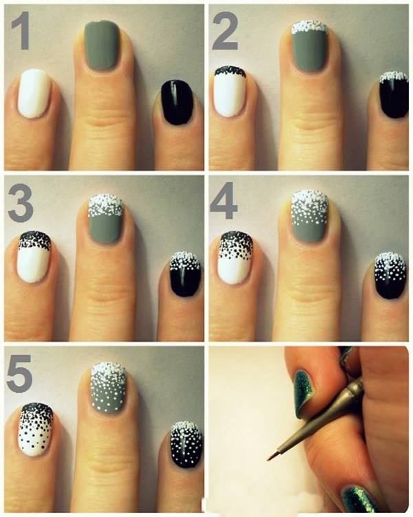 manicure nail art tutorial 