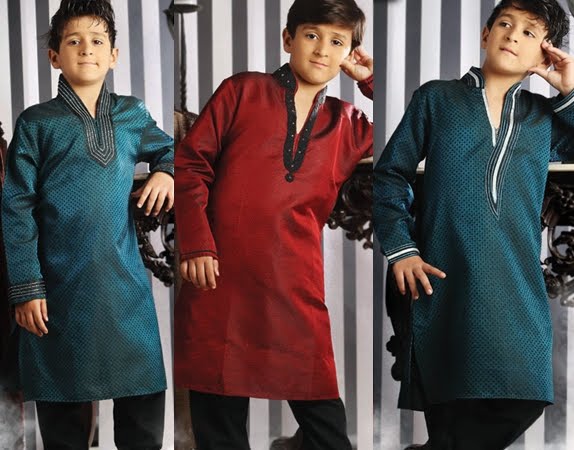 kurta pajama designs for kids 