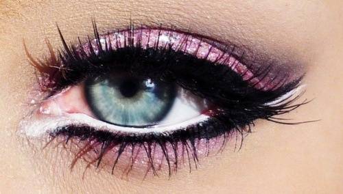 light pink eye make up