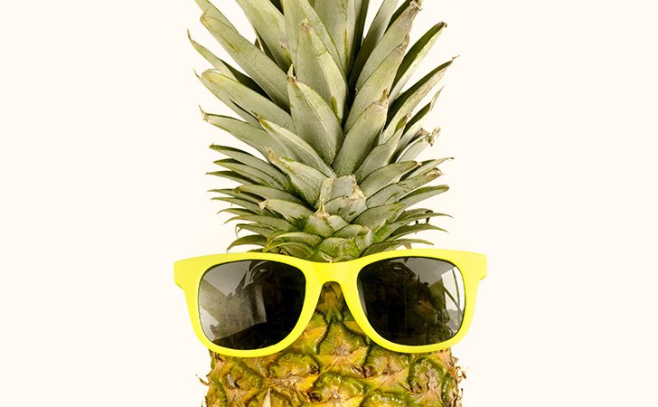 pineapple for eyes 