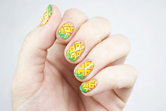 pineapple for nail care 