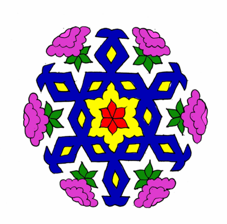 colorful rangavalli designs images 