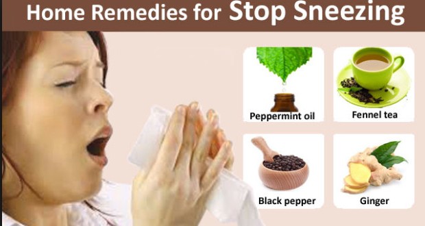 sneezing home remedies