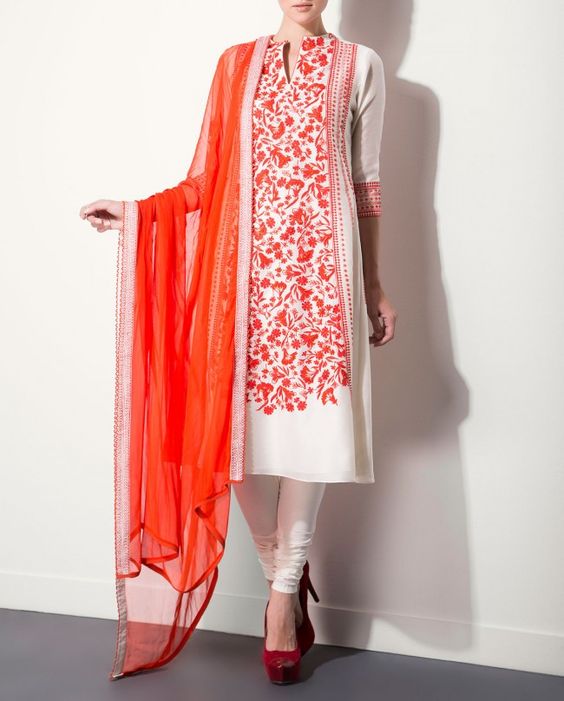 printed kurti design 