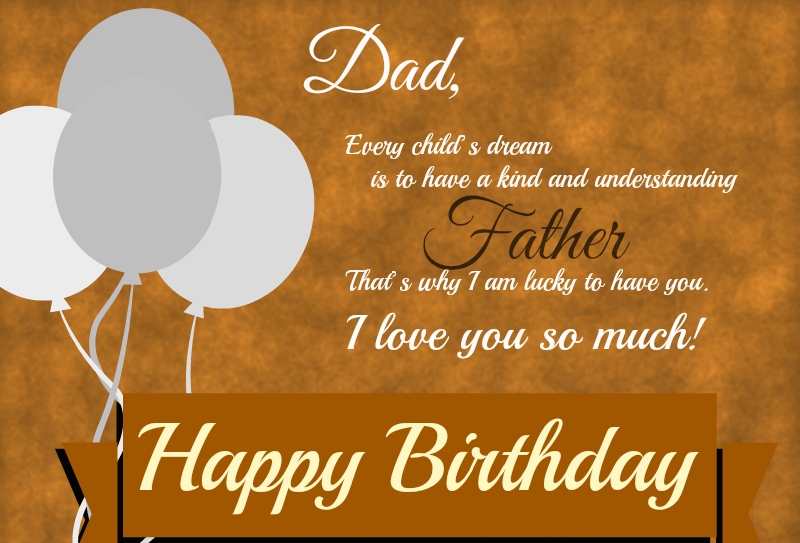 happy birthday wishes for dad 