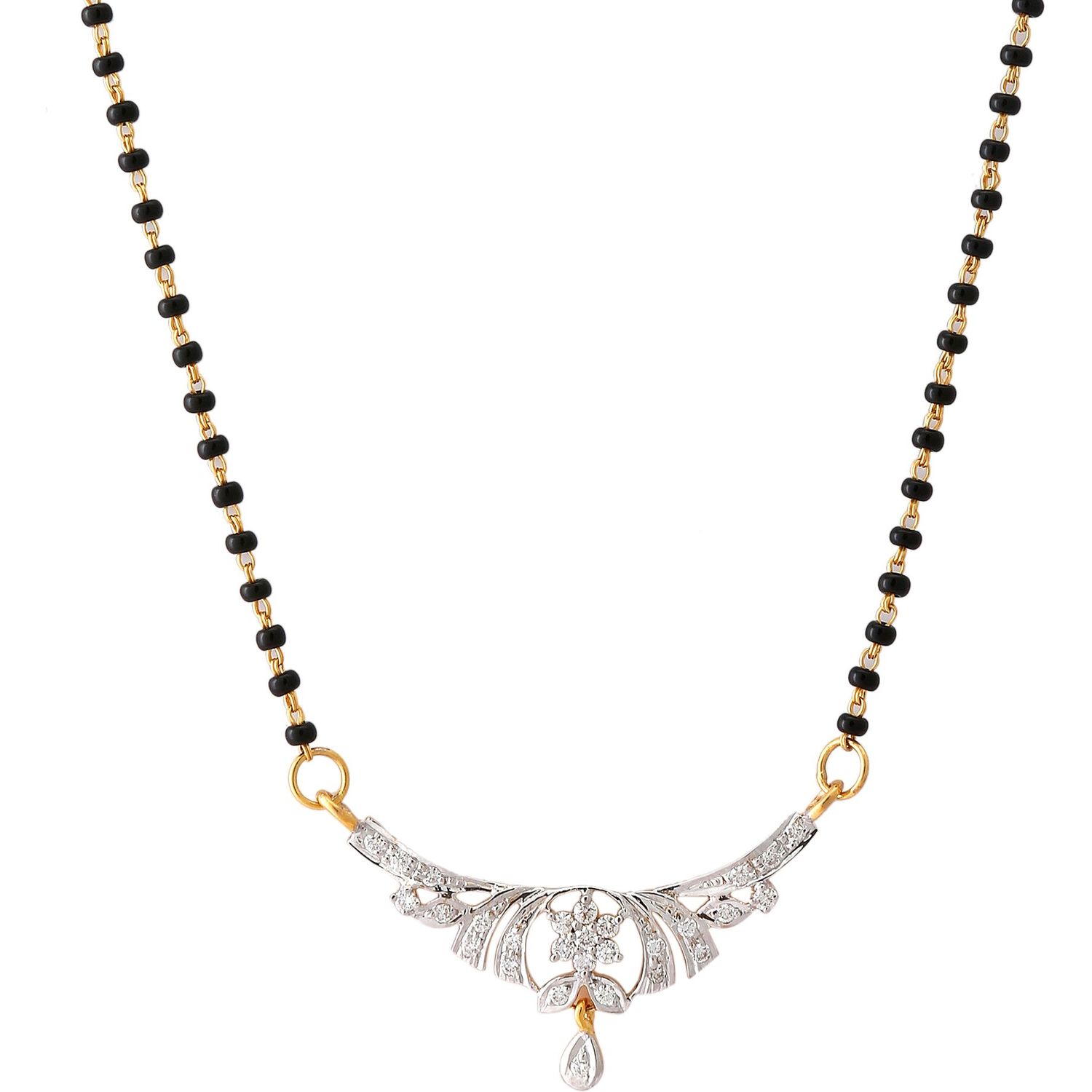 diamond mangalsutra design