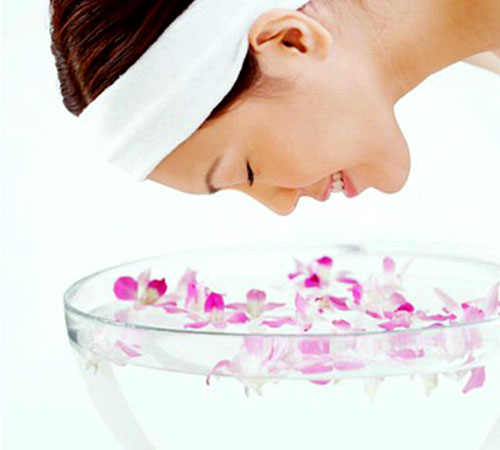 how to use rose water for face glow