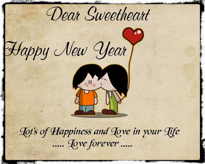 happy new year wishes for love 
