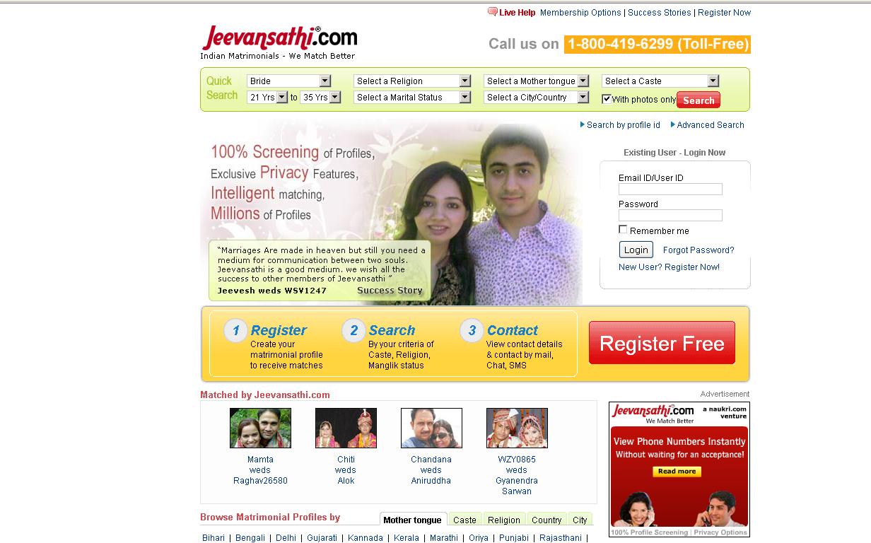 jeevansathi.com review 