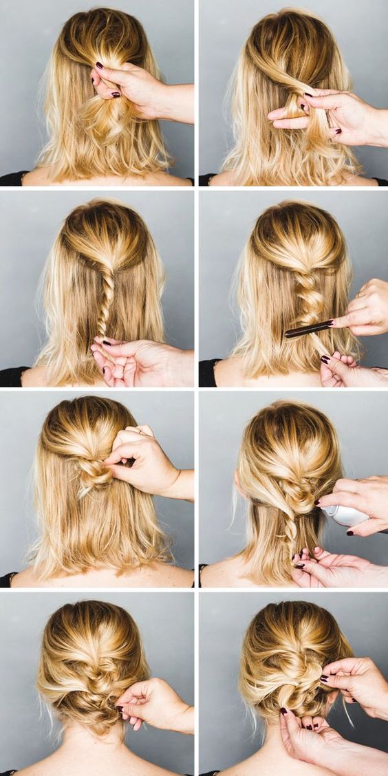 Easy Party Hairstyle For Long Hair : Wonderful Ideas For ... (564 x 1128 Pixel)