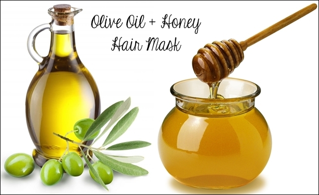 honey and olive oil hair mask 