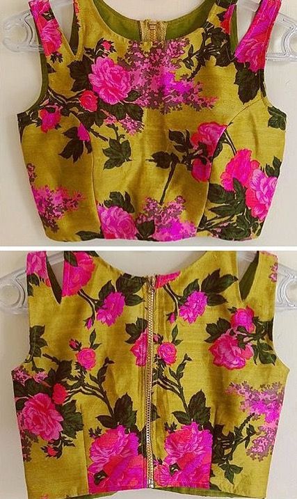 cut style blouse design