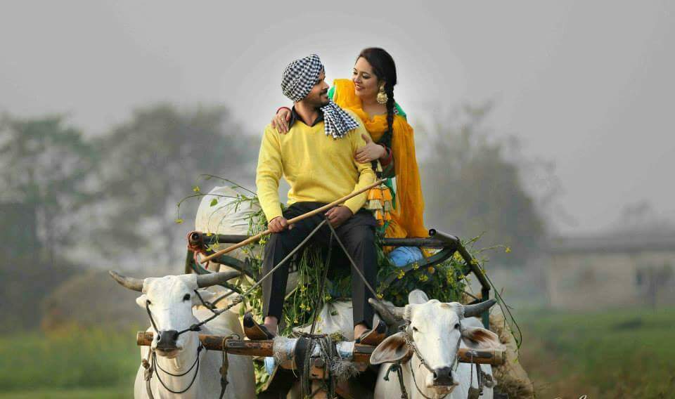 punjabi style pre wedding shoot