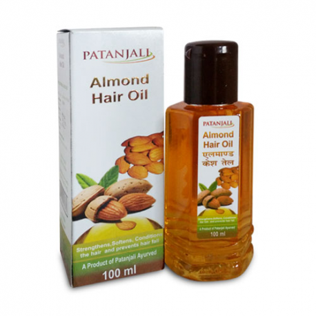 patanjali almond hair oil