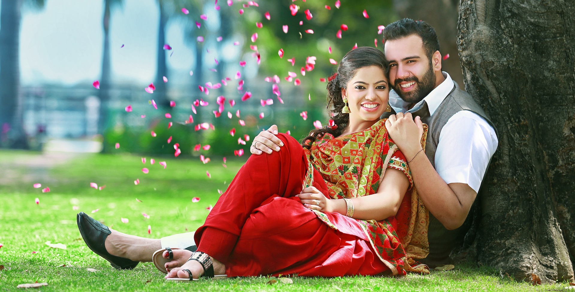 punjabi style pre wedding photoshoot ideas