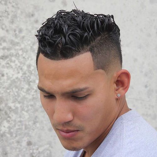 cool curly haircut ideas for men