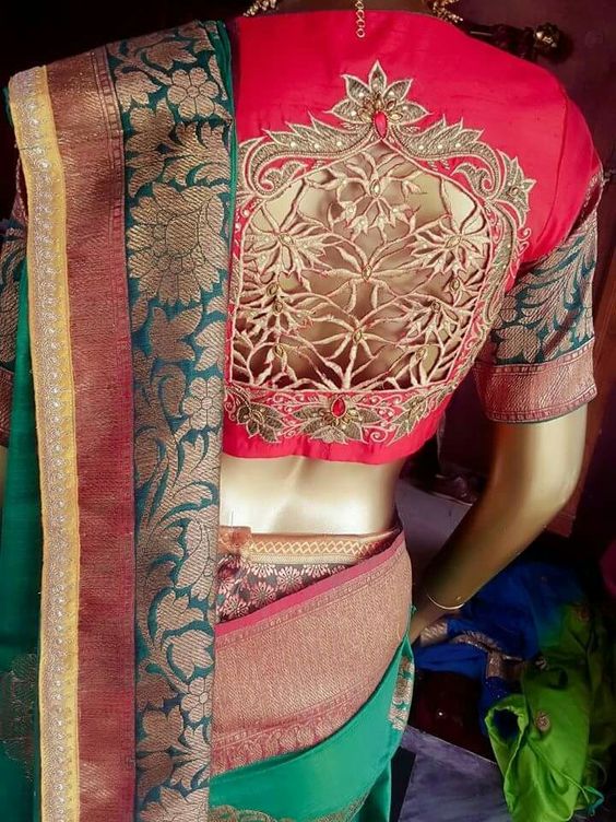 Latest Mind Blowing Maggam Work Blouse Design Catalogue - Trends 2024