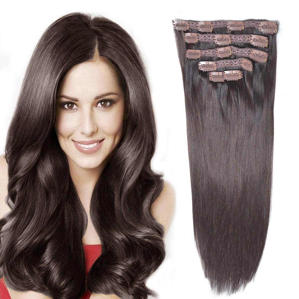 featured hair clip extension