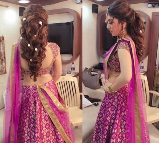 36 Best Hairstyles For Lehenga Must Try To Grace This Wedding Season Trends 2024 0989