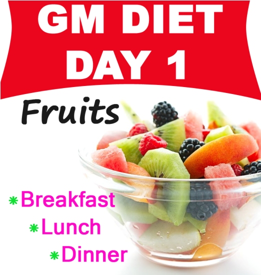 gm diet day 1
