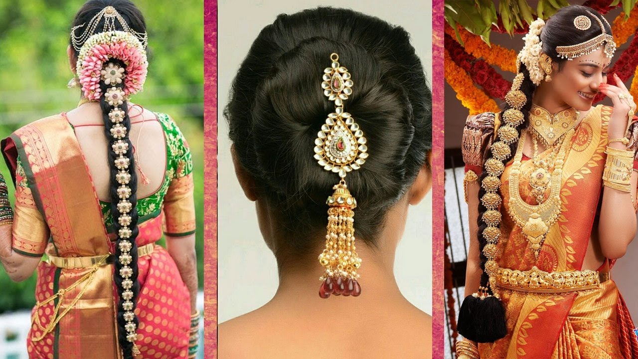 Top 30 most Beautiful Indian Wedding Bridal Hairstyles for 