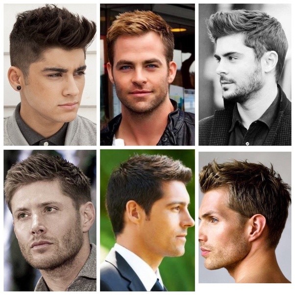 Interesting Ideas For Hairstyles Of Men According To Face Shape ...