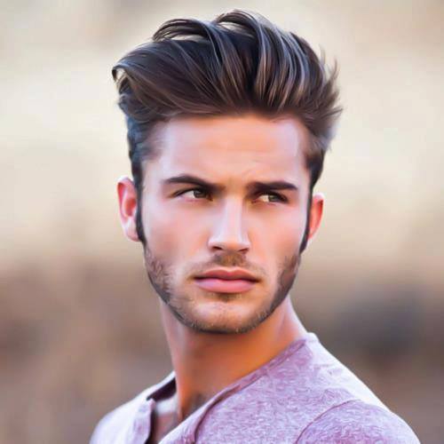 hairstyle for round face 