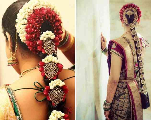 Top 30 most Beautiful Indian Wedding Bridal Hairstyles for ... (630 x 502 Pixel)